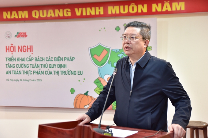 Sẽ giám sát chặt chất lượng nông sản khi xuất khẩu vào EU